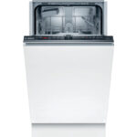 Bosch SPV2IKX10E Serie 2 Vollintegrierter Geschirrspüler, 45 cm breit, 9 Maßgedecke, Extra Trocknen,