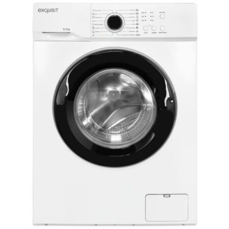 Exquisit WA6110-020A 6kg Frontlader Waschmaschine, 60 cm breit, 1000 U/Min, 16 Programme