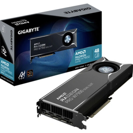 Gigabyte Grafikkarte AMD Radeon Pro W7900 Radeon PRO W7900 48GB GDDR6-VRAM PCIe x16 DisplayPort 2.1